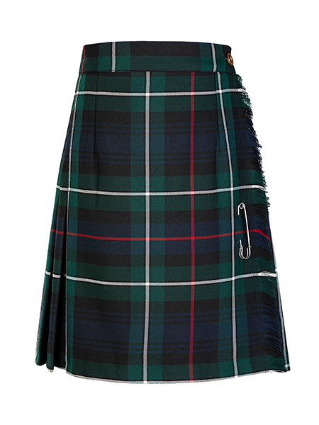 Green MacKenzie Plaid X-Kilt