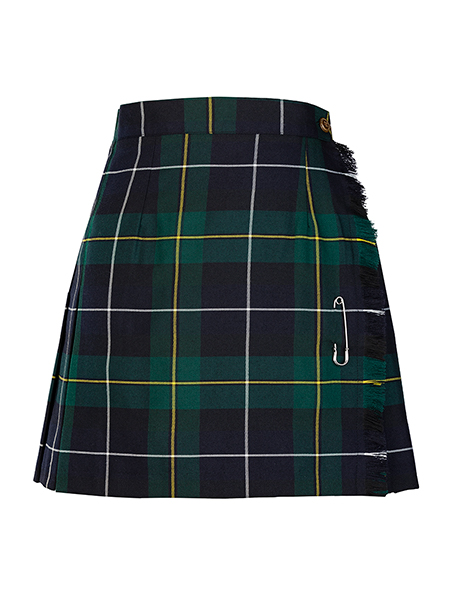 Green MacNeil Plaid X-Kilt