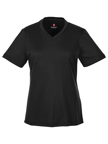 Athletic Short Sleeve Printed V-Neck T-Shirt - Female
