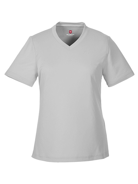 Athletic Short Sleeve Printed V-Neck T-Shirt - Female