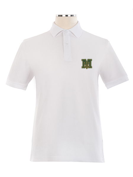 Short Sleeve Pique Embroidered Golf Shirt - Unisex