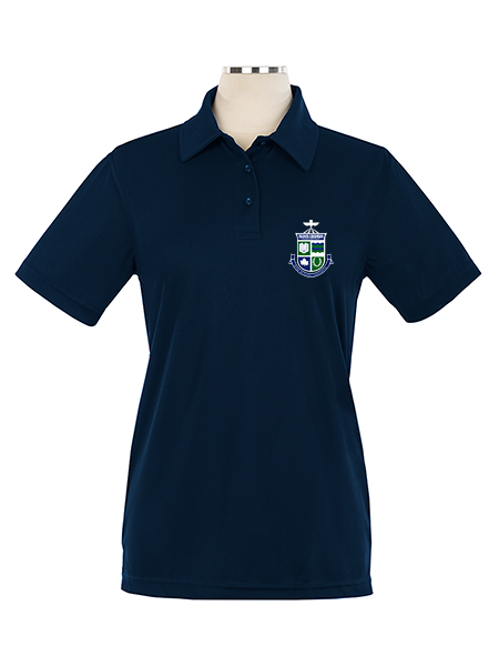 Short Sleeve Performance Printed Golf Shirt - Female