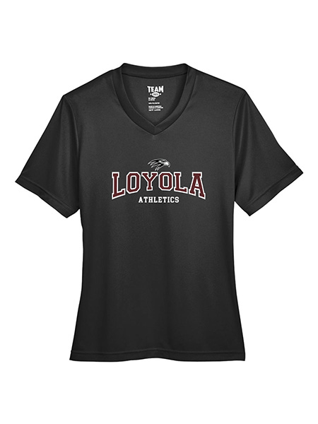 Ladies Short Sleeve Performance Printed T-Shirt