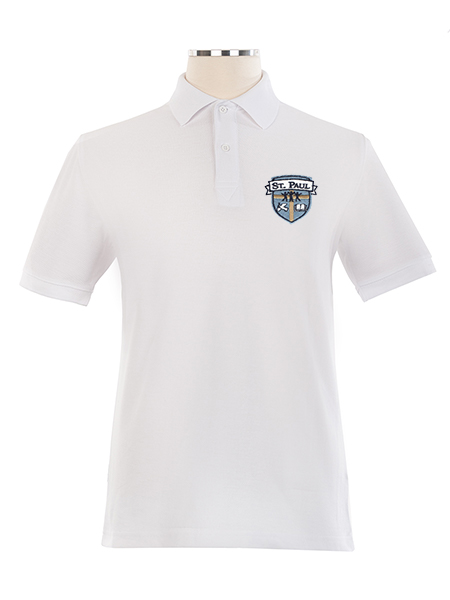 Short Sleeve Pique Embroidered Golf Shirt - Unisex
