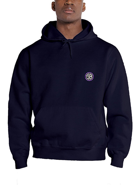 Adult Kangaroo Hoodie Embroidered - Unisex