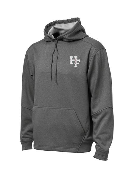 Adult Performance Embroidered Kangaroo Hoodie - Unisex