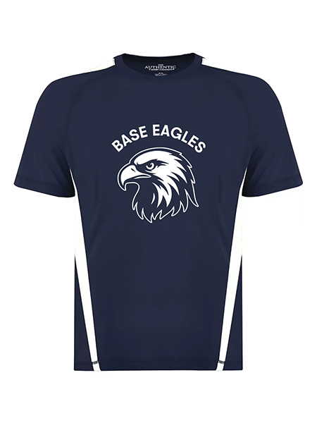 Short Sleeve Performance T-Shirt Printed with Contrast Panels - Unisex