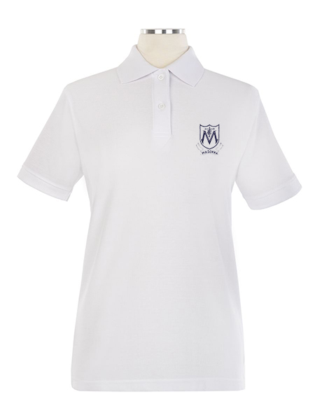 Short Sleeve Pique Embroidered Golf Shirt - Female