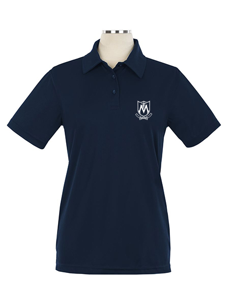 Short Sleeve Performance Printed Golf Shirt - Female