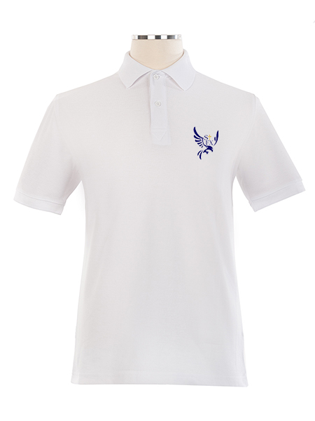 Short Sleeve Pique Embroidered Golf Shirt - Unisex