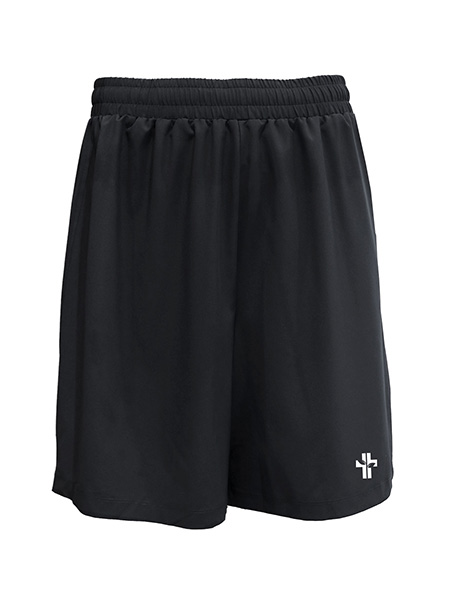 Athletic Printed Gym Short w/ White Cross - Male