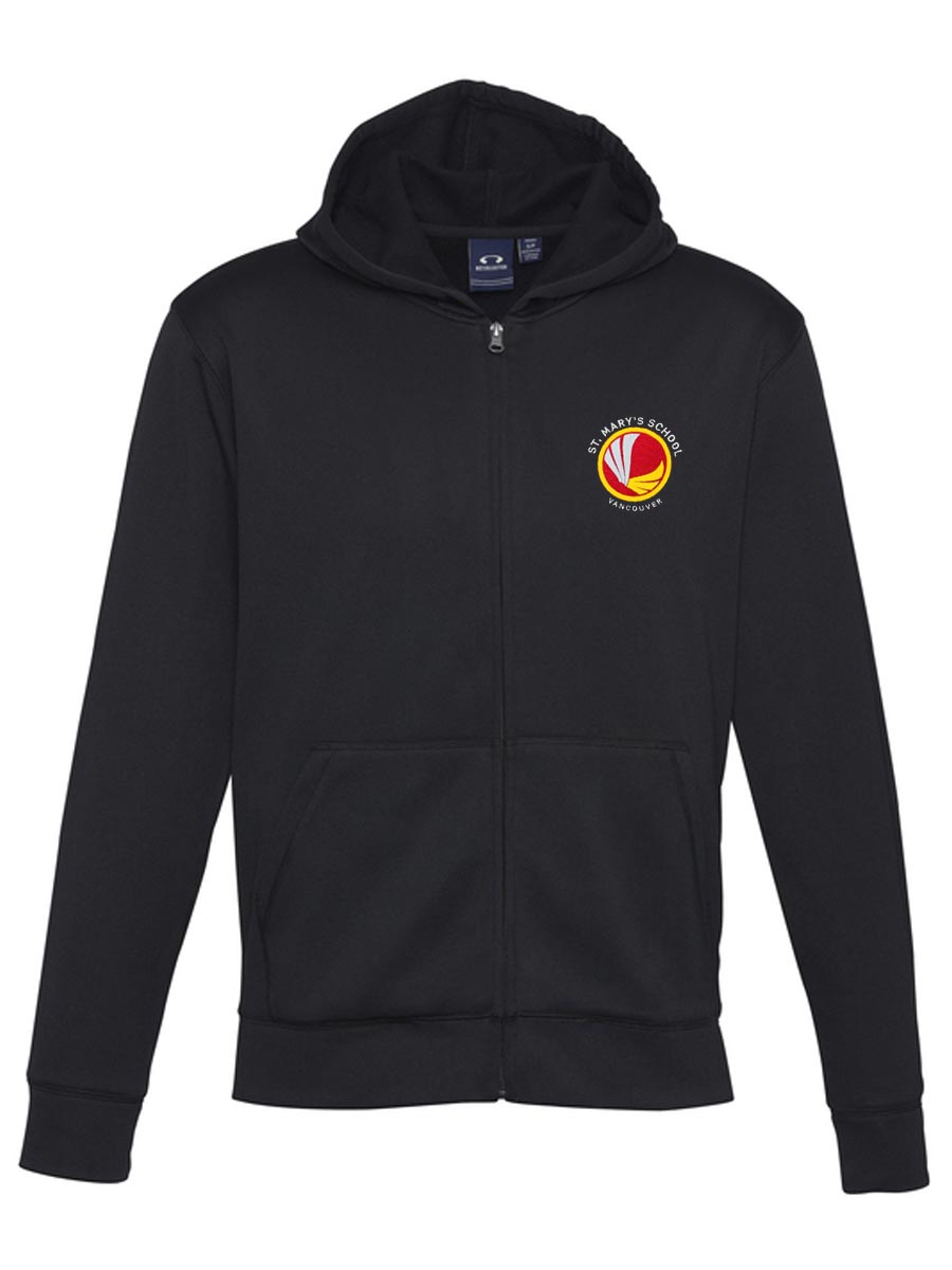 Embroidered Full Zip Hoodie - Adult