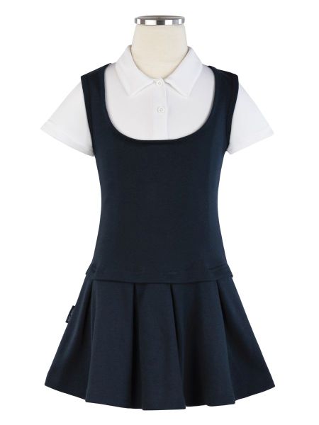 2-In-1 Pleated Dress