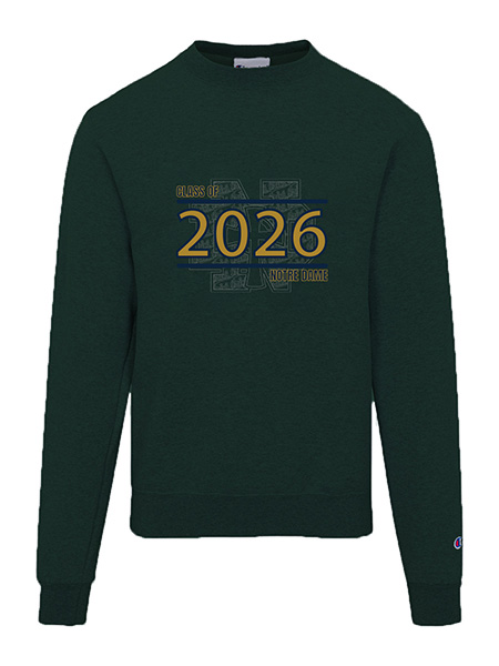 Champion Adult Crewneck Printed Sweat Top