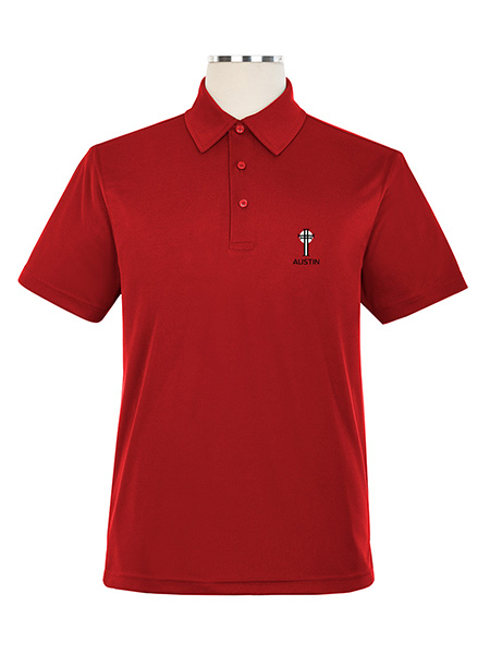 Short Sleeve Performance Printed Golf Shirt - Male