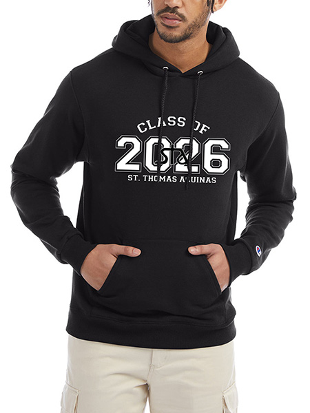 Champion Adult Kangaroo Hoody w/ Applique