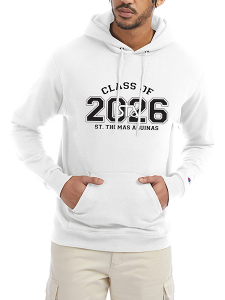 Champion Adult Kangaroo Hoody w/ Applique