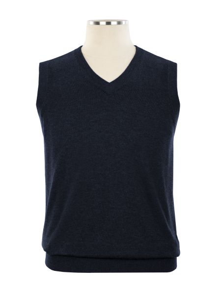 V-Neck Embroidered Vest - Unisex