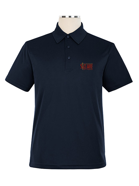 Short Sleeve Performance Printed Golf Shirt - Male