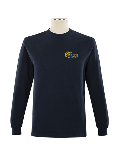 Long Sleeve Embroidered T-Shirt - Unisex