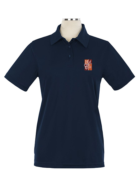 Short Sleeve Performance Embroidered Golf Shirt - Female