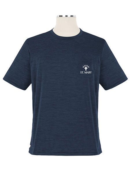 Short Sleeve Wicking Crewneck Printed T-Shirt - Unisex