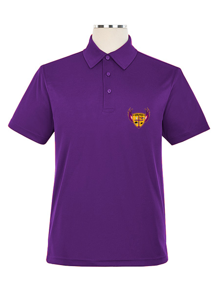 Short Sleeve Performance Printed Golf Shirt - Male