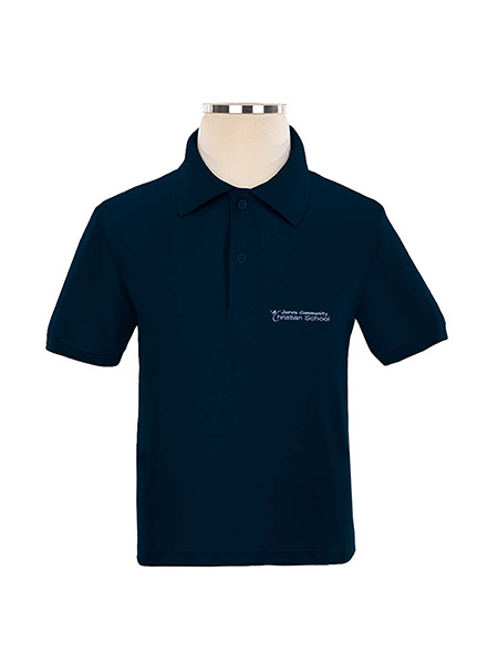 Short Sleeve Pique Embroidered Golf Shirt - Toddler