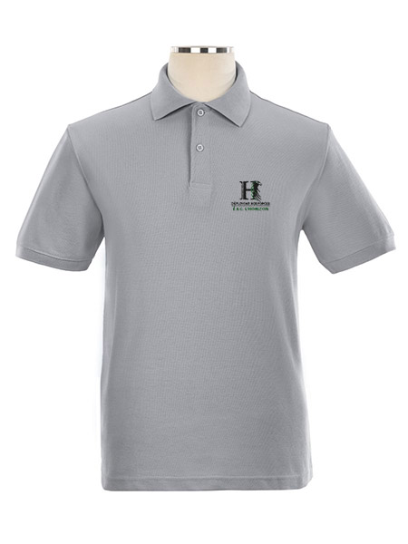 Short Sleeve Pique Embroidered Golf Shirt - Unisex