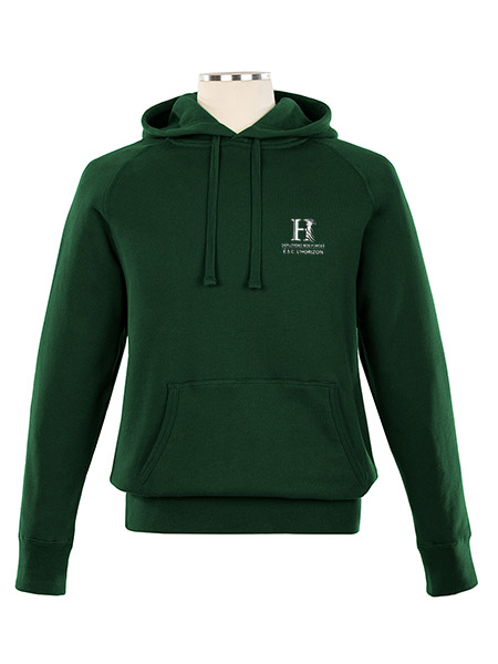 Hooded Embroidered Sweat Top - Unisex