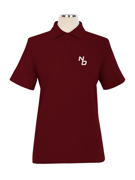 Short Sleeve Pique Embroidered Golf Shirt - Female