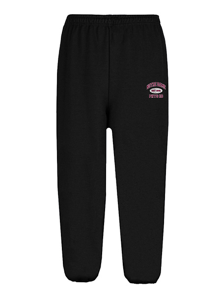 Printed Elastic Cuffed Sweat Pant - Unisex