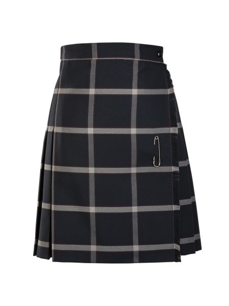 Navy/Grey Plaid Kilt