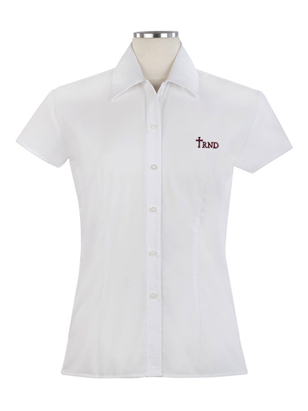 Cap Sleeve Embroidered Blouse - Female