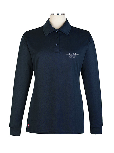 Long Sleeve Performance Printed Golf Shirt - Female
