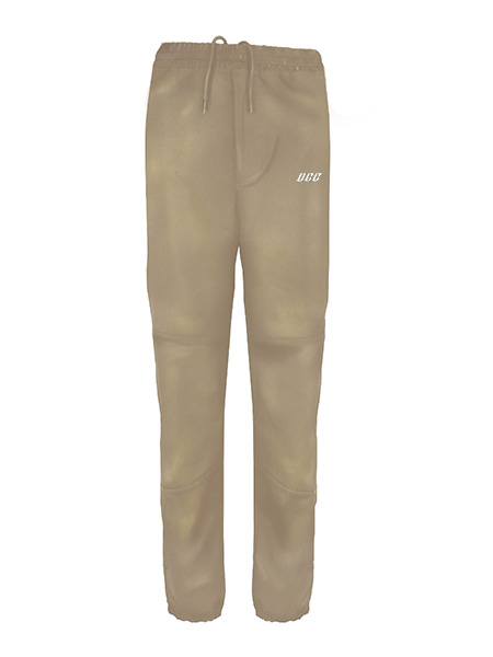 Jogger Style Embroidered Chino Pant