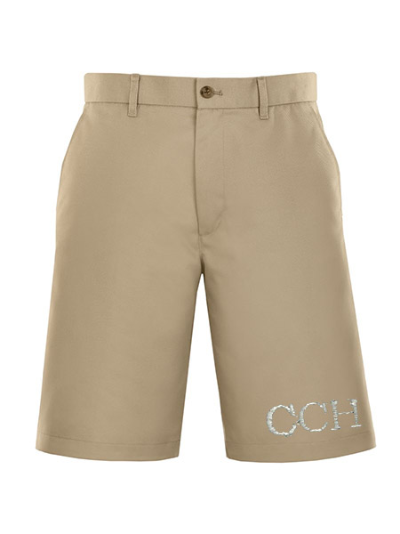 Embroidered Walking Shorts - Male