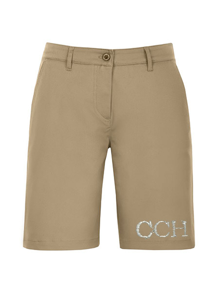 Embroidered Walking Shorts - Female