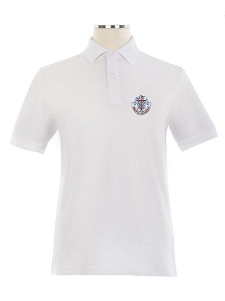 Pique Knit Golf shirt, embroidered