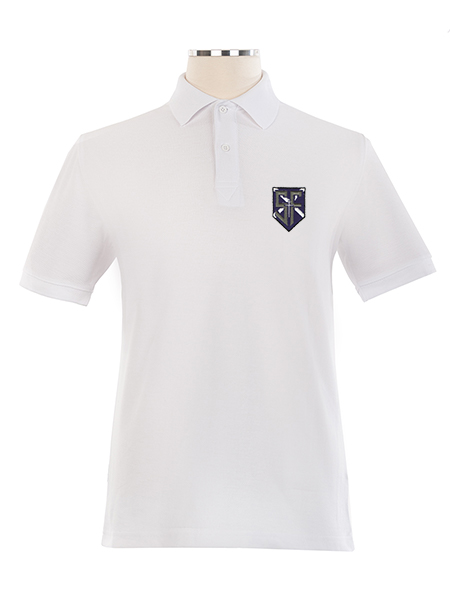 Short Sleeve Pique Embroidered Golf Shirt - Unisex