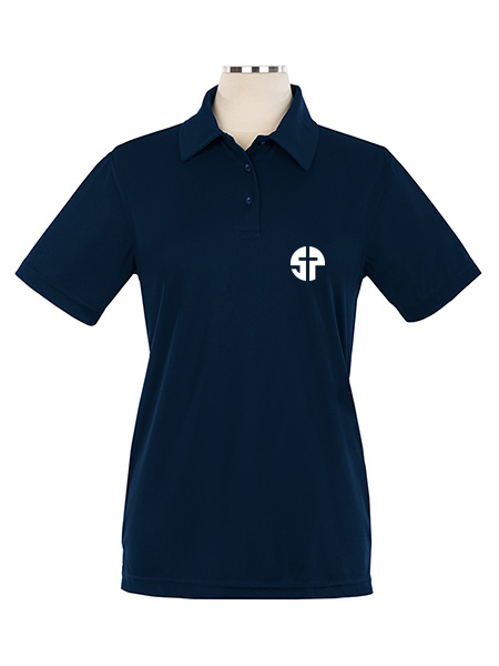 Short Sleeve Performance Embroidered Golf Shirt - Female