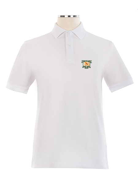 Short Sleeve Pique Embroidered Golf Shirt - Unisex