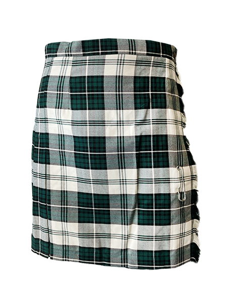 Green/White Plaid Kilt