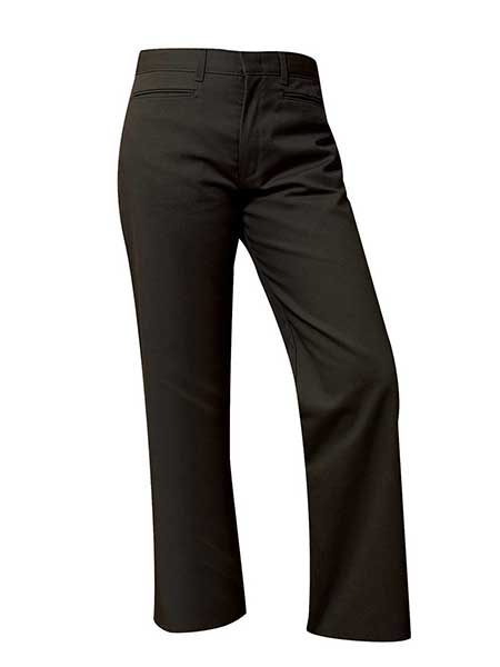 Girls Slim Fit Pants with Tapered Leg