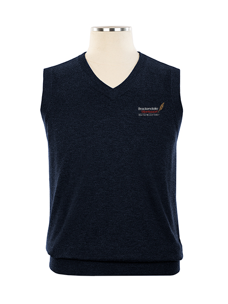 V-Neck Embroidered Vest - Unisex