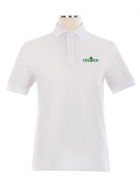 Short Sleeve Pique Embroidered Golf Shirt - Unisex