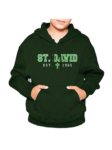 Youth Kangaroo Hoody w/ Applique - Unisex