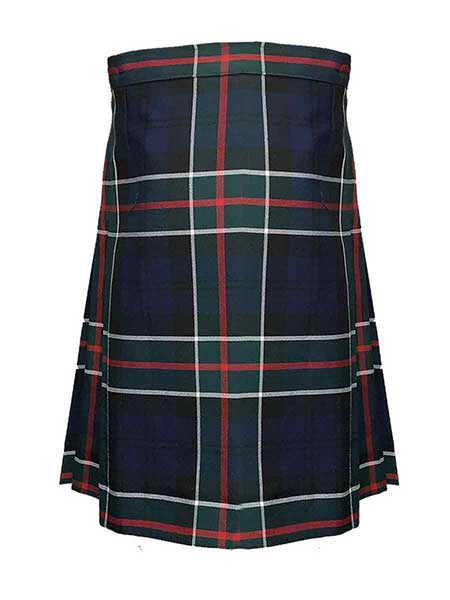 Navy/Green/White/Red Plaid Kilt