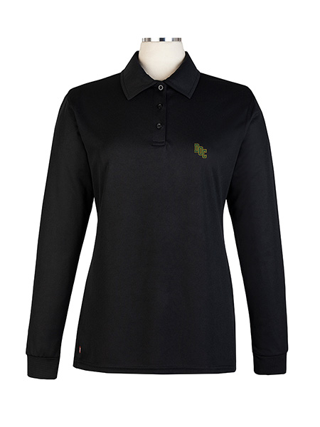 Long Sleeve Performance Printed Golf Shirt - Female