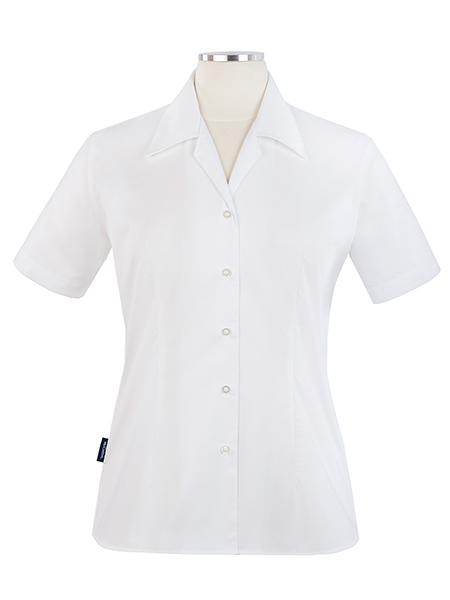 Short Sleeve French Cut Blouse - Female